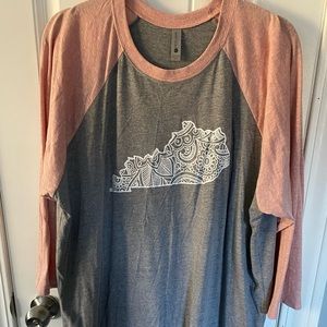Kentucky Mandala Raglan Size XXL